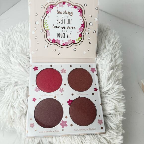 New Cotton Candy Champagne Blushlighter Eyeshadow Palette Radiant Glow - Picture 2 of 3